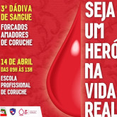 3º Dádiva de sangue do GFACoruche